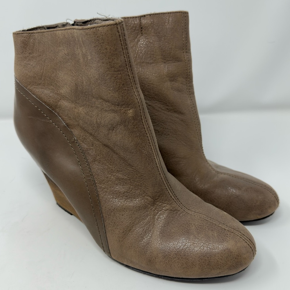 Vince Camuto Women’s Ankle Boot Wedges in Nude - 9.5